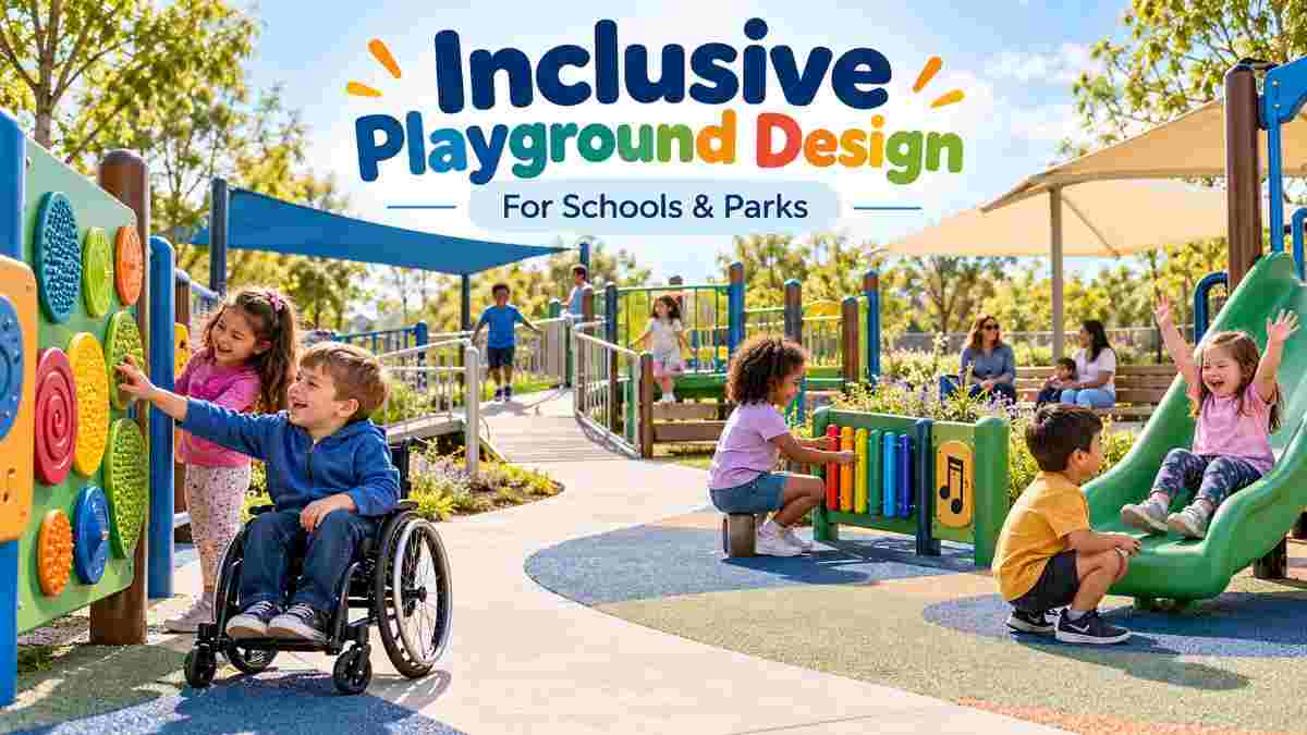 How Can Schools and Public Parks Design an Inclusive Playground for Children of Different Abilities?