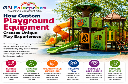 How Custom Playground Equipment Creates Unique Play Experiences