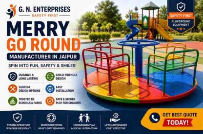 Merry Go Round Manufacturer in Jaipur – Safe & Durable Playground Equipment