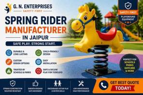 Spring Rider Manufacturer in Jaipur – Safe & Fun Playground Equipment for Kids