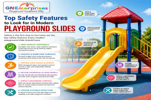 Top Safety Features to Look for in Modern Playground Slides