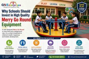 Why Schools Should Invest in High Quality Merry Go Round Equipment